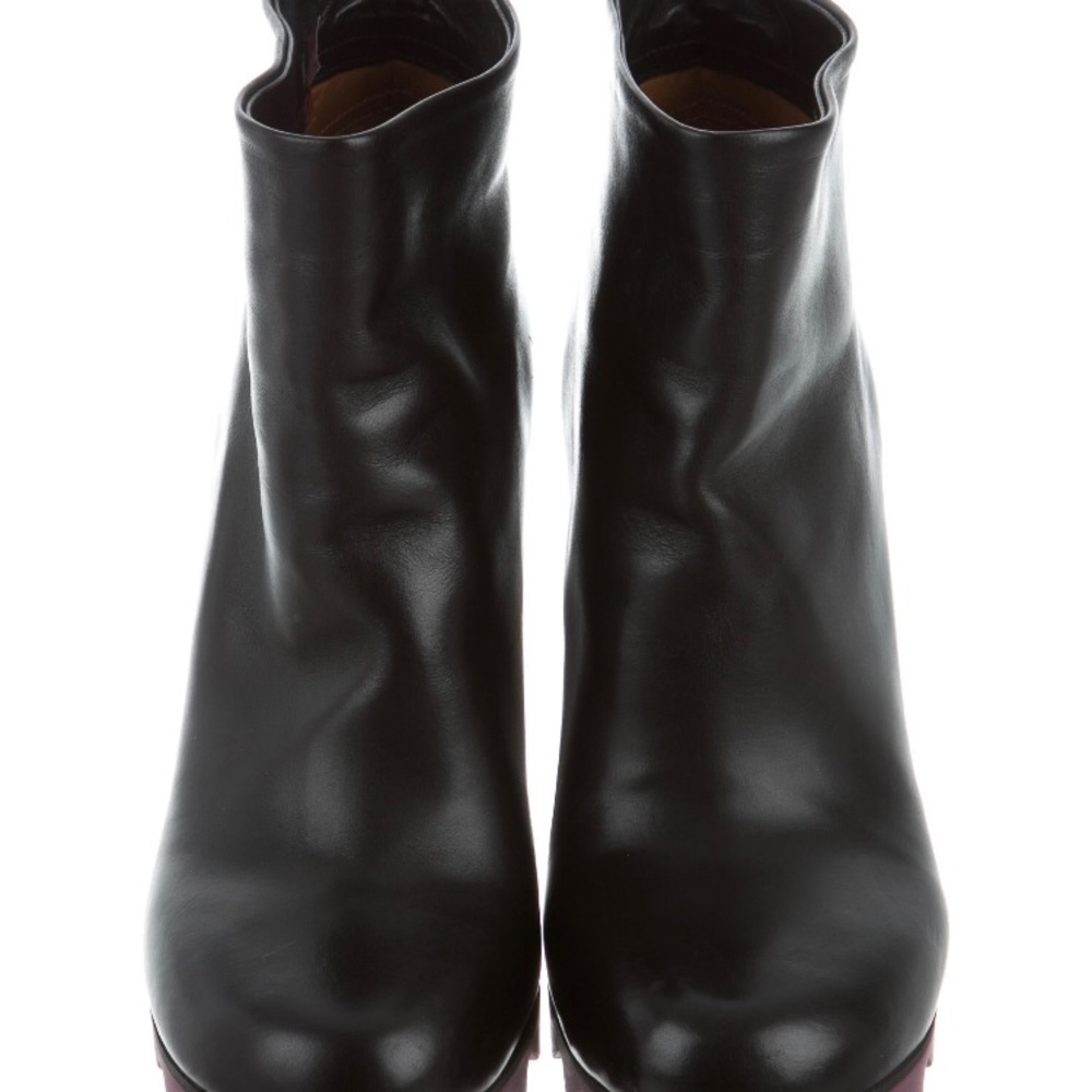 Jil Sander Purple Lug Sole ankle boots size 6 - Picture 3 of 5